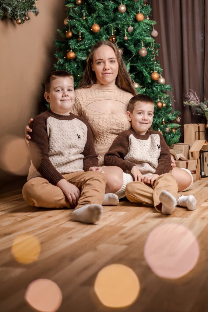 Karácsonyi fotózás - Sümegen