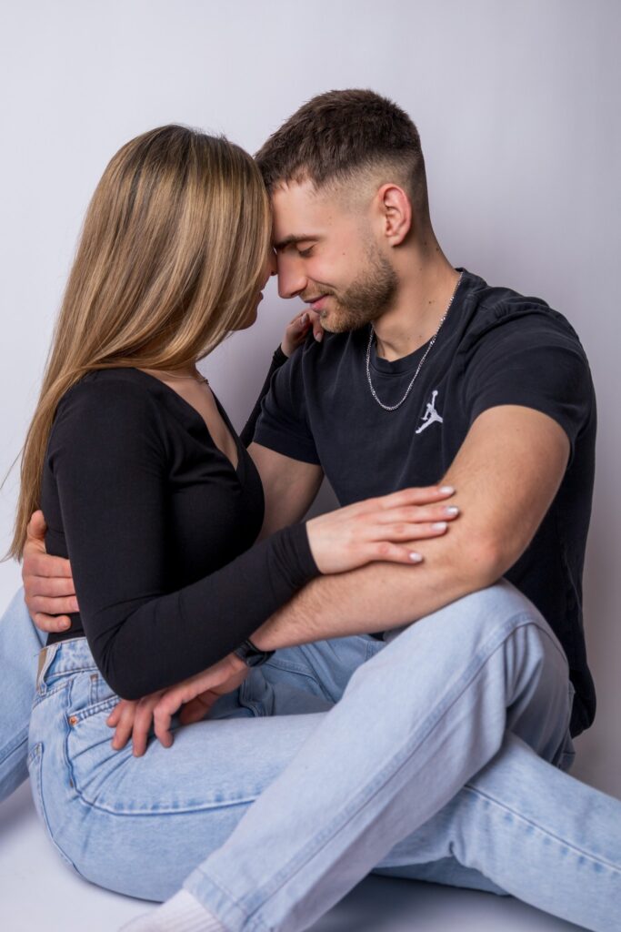 Stúdiós vagy szabadtéri páros fotózás Sümegen